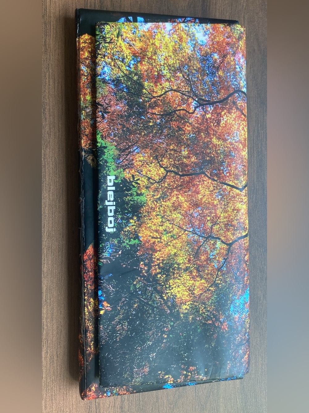 Colorful Autumn Print Wallet